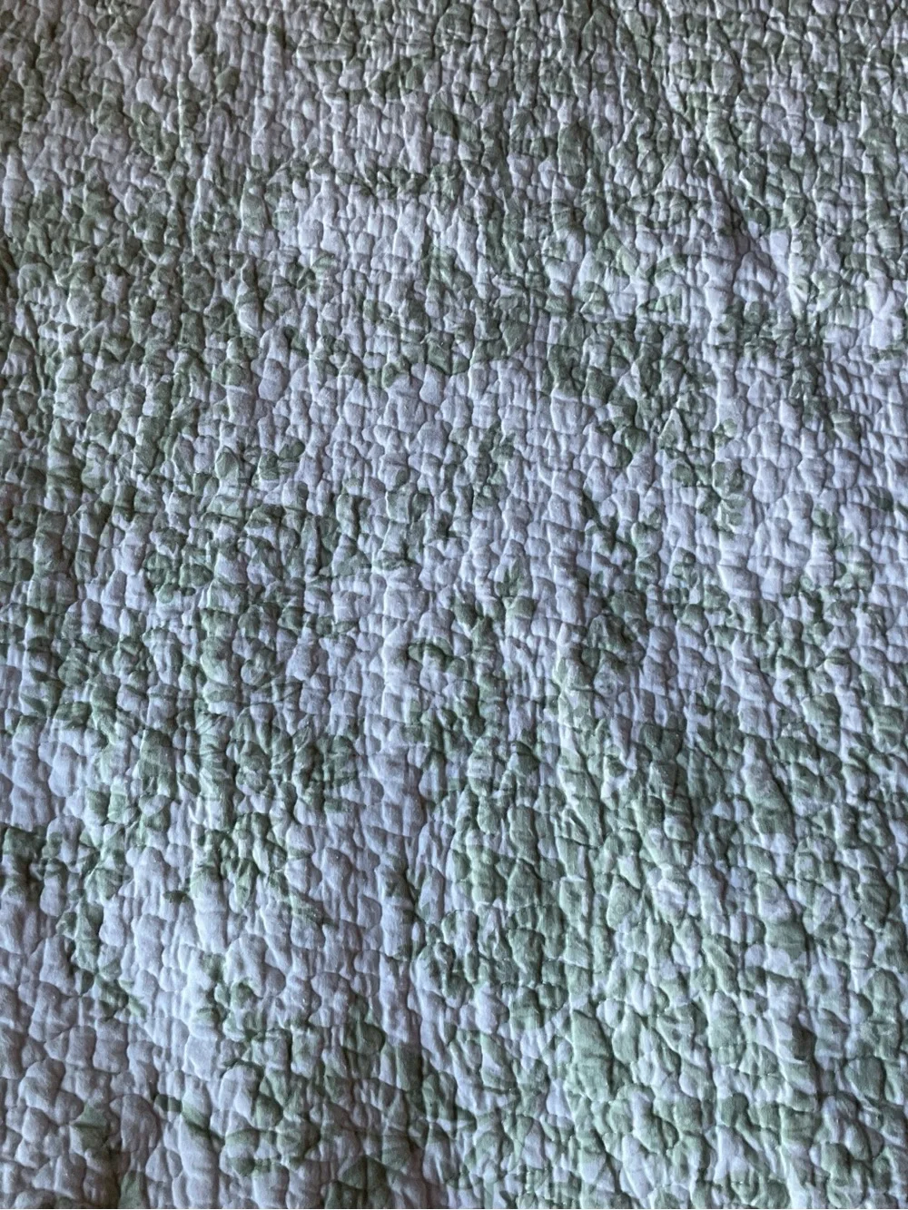 Laura Ashley- Bedford Green QUEEN Quilt Cotton Reversible Comforter 88”W x 98” L